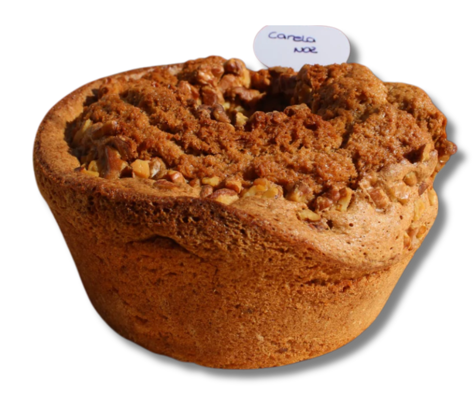 Bolo de Canela com Nozes